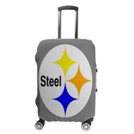 Onyourcases Pittsburgh Steelers NFL Art Custom Luggage Case Cover Suitcase Travel Trip Vacation Top Baggage Cover Protective Print