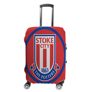 Onyourcases Stoke City FC Custom Luggage Case Cover Suitcase Travel Trip Vacation Top Baggage Cover Protective Print
