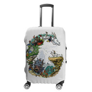 Onyourcases Studio Ghibli Custom Luggage Case Cover Suitcase Travel Trip Vacation Top Baggage Cover Protective Print
