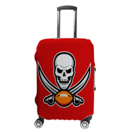 Onyourcases Tampa Bay Buccaneers NFL Art Custom Luggage Case Cover Suitcase Travel Trip Vacation Top Baggage Cover Protective Print