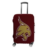 Onyourcases Texas State Bobcats Custom Luggage Case Cover Suitcase Travel Trip Vacation Top Baggage Cover Protective Print