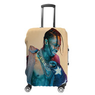 Onyourcases Travis Scott Custom Luggage Case Cover Suitcase Travel Trip Vacation Top Baggage Cover Protective Print