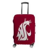 Onyourcases Washington State Cougars Custom Luggage Case Cover Suitcase Travel Trip Vacation Top Baggage Cover Protective Print