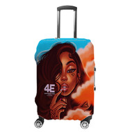 Onyourcases African American Girl Custom Luggage Case Cover Brand Suitcase Travel Trip Vacation Baggage Top Cover Protective Print