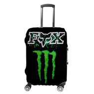 Onyourcases Fox Racing Monster Energy Custom Luggage Case Cover Brand Suitcase Travel Trip Vacation Baggage Top Cover Protective Print