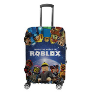 Onyourcases Inside The world of Roblox Custom Luggage Case Cover Brand Suitcase Travel Trip Vacation Baggage Top Cover Protective Print