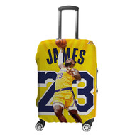 Onyourcases Lebron James LA Lakers NBA Custom Luggage Case Cover Brand Suitcase Travel Trip Vacation Baggage Top Cover Protective Print