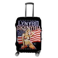 Onyourcases Lynyrd Skynyrd American Flag Custom Luggage Case Cover Brand Suitcase Travel Trip Vacation Baggage Top Cover Protective Print