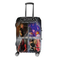 Onyourcases Metallica World Wired Tour 2017 Custom Luggage Case Cover Brand Suitcase Travel Trip Vacation Baggage Top Cover Protective Print