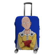Onyourcases Saitama One Punch Man Custom Luggage Case Cover Brand Suitcase Travel Trip Vacation Baggage Top Cover Protective Print