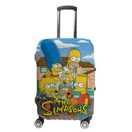 Onyourcases simpsons Custom Luggage Case Cover Brand Suitcase Travel Trip Vacation Baggage Top Cover Protective Print
