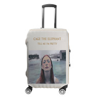 Onyourcases Cage the Elephant Tell Me I m Pretty Custom Luggage Case Cover Suitcase Brand Travel Trip Vacation Baggage Cover Top Protective Print