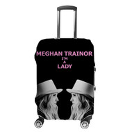 Onyourcases Meghan Trainor I m a Lady Custom Luggage Case Cover Suitcase Brand Travel Trip Vacation Baggage Cover Top Protective Print