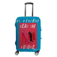 Onyourcases St Vincent Fear The Future Custom Luggage Case Cover Suitcase Brand Travel Trip Vacation Baggage Cover Top Protective Print