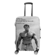 Onyourcases Arnold Schwarzenegger Motivational Quotes Art Custom Luggage Case Cover Suitcase Travel Brand Trip Vacation Baggage Cover Protective Top Print