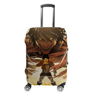 Onyourcases Attack on Titan Eren Yeager Custom Luggage Case Cover Suitcase Travel Brand Trip Vacation Baggage Cover Protective Top Print