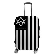 Onyourcases Bring Me The Horizon Flag Custom Luggage Case Cover Suitcase Travel Brand Trip Vacation Baggage Cover Protective Top Print
