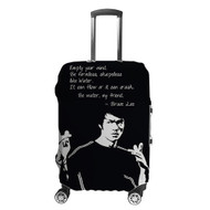 Onyourcases Bruce Lee Quotes Custom Luggage Case Cover Suitcase Travel Brand Trip Vacation Baggage Cover Protective Top Print