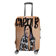 Onyourcases Cardi B Custom Luggage Case Cover Suitcase Travel Brand Trip Vacation Baggage Cover Protective Top Print