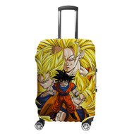 Onyourcases Goku Super Saiyan Transformation Dragon Ball Custom Luggage Case Cover Suitcase Travel Brand Trip Vacation Baggage Cover Protective Top Print