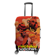 Onyourcases Michiko and Hatchin Custom Luggage Case Cover Suitcase Travel Brand Trip Vacation Baggage Cover Protective Top Print