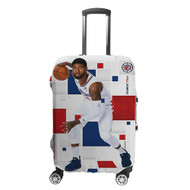 Onyourcases Paul George Los Angeles Clippers NBA Custom Luggage Case Cover Suitcase Travel Brand Trip Vacation Baggage Cover Protective Top Print
