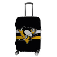 Onyourcases Pittsburgh Penguins NHL Custom Luggage Case Cover Suitcase Travel Brand Trip Vacation Baggage Cover Protective Top Print