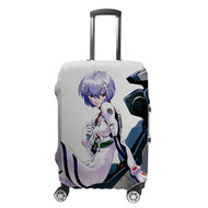 Onyourcases Rei Ayanami Neon Genesis Evangelion Anime Custom Luggage Case Cover Suitcase Travel Brand Trip Vacation Baggage Cover Protective Top Print