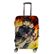 Onyourcases Roy Mustang Fullmetal Alchemist Brotherhood Custom Luggage Case Cover Suitcase Travel Brand Trip Vacation Baggage Cover Protective Top Print