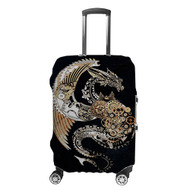 Onyourcases Steampunk Dragon Custom Luggage Case Cover Suitcase Travel Brand Trip Vacation Baggage Cover Protective Top Print