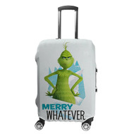 Onyourcases The Grinch Merry Whatever Custom Luggage Case Cover Suitcase Travel Brand Trip Vacation Baggage Cover Protective Top Print