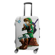 Onyourcases The Legend of Zelda Ocarina of Time Link Custom Luggage Case Cover Suitcase Travel Brand Trip Vacation Baggage Cover Protective Top Print