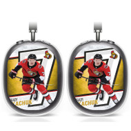 Onyourcases Brady Tkachuk Ottawa Senators NHL Custom AirPods Max Case Cover Personalized Transparent TPU Shockproof Smart Protective Cover Shock-proof Dust-proof Slim New Accessories Compatible with AirPods Max