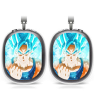 Onyourcases goku super saiyan blue Custom AirPods Max Case Cover Personalized Transparent TPU Shockproof Smart Protective Cover Shock-proof Dust-proof Slim New Accessories Compatible with AirPods Max
