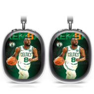 Onyourcases Kemba Walker Boston Celtics NBA Custom AirPods Max Case Cover Personalized Transparent TPU Shockproof Smart Protective Cover Shock-proof Dust-proof Slim New Accessories Compatible with AirPods Max