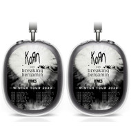 Onyourcases Korn and Breaking Benjamin Winter Tour Custom AirPods Max Case Cover Personalized Transparent TPU Shockproof Smart Protective Cover Shock-proof Dust-proof Slim New Accessories Compatible with AirPods Max