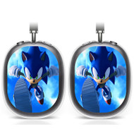 Onyourcases sonic hedgehog Custom AirPods Max Case Cover Personalized Transparent TPU Shockproof Smart Protective Cover Shock-proof Dust-proof Slim New Accessories Compatible with AirPods Max