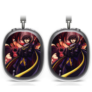 Onyourcases Code Geass Lelouch and Suzaku Custom AirPods Max Case Cover Personalized Transparent TPU Shockproof Smart Protective Cover Shock-proof Dust-proof Slim Best Accessories Compatible with AirPods Max