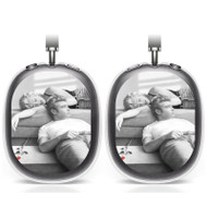 Onyourcases Marilyn Monroe and James Dean Custom AirPods Max Case Cover Personalized Transparent TPU Shockproof Smart Protective Cover Shock-proof Dust-proof Slim Best Accessories Compatible with AirPods Max