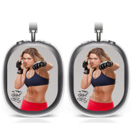 Onyourcases Ronda Rousey UFC 2 Custom AirPods Max Case Cover Personalized Transparent TPU Shockproof Smart Protective Cover Shock-proof Dust-proof Slim Best Accessories Compatible with AirPods Max