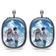 Onyourcases Shigatsu wa Kimi no Uso Your Lie in April Custom AirPods Max Case Cover Personalized Transparent TPU Shockproof Smart Protective Cover Shock-proof Dust-proof Slim Best Accessories Compatible with AirPods Max