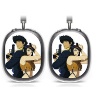 Onyourcases Spike Spiegel and Faye Valentine Cowboy Bebop Custom AirPods Max Case Cover Personalized Transparent TPU Shockproof Smart Protective Cover Shock-proof Dust-proof Slim Best Accessories Compatible with AirPods Max