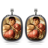 Onyourcases Street Fighter 5 Ryu Custom AirPods Max Case Cover Personalized Transparent TPU Shockproof Smart Protective Cover Shock-proof Dust-proof Slim Best Accessories Compatible with AirPods Max
