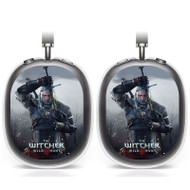Onyourcases The Witcher 3 Wild Hunt Geralt Custom AirPods Max Case Cover Personalized Transparent TPU Shockproof Smart Protective Cover Shock-proof Dust-proof Slim Best Accessories Compatible with AirPods Max