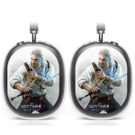Onyourcases The Witcher 3 Wild Hunt Sword Custom AirPods Max Case Cover Personalized Transparent TPU Shockproof Smart Protective Cover Shock-proof Dust-proof Slim Best Accessories Compatible with AirPods Max