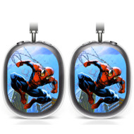 Onyourcases Ultimate Spiderman Custom AirPods Max Case Cover Personalized Transparent TPU Shockproof Smart Protective Cover Shock-proof Dust-proof Slim Best Accessories Compatible with AirPods Max