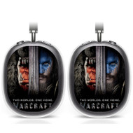 Onyourcases Warcraft Lothar and Durotan Custom AirPods Max Case Cover Personalized Transparent TPU Shockproof Smart Protective Cover Shock-proof Dust-proof Slim Best Accessories Compatible with AirPods Max