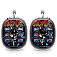 Onyourcases ACDC s Highway to Hell Custom AirPods Max Case Cover Personalized Transparent TPU Shockproof Smart Protective Cover Shock-proof Dust-proof Slim Accessories Best Compatible with AirPods Max