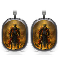 Onyourcases Dark Souls 3 Red Knight Custom AirPods Max Case Cover Personalized Transparent TPU Shockproof Smart Protective Cover Shock-proof Dust-proof Slim Accessories Best Compatible with AirPods Max