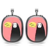 Onyourcases Spirited Away No Face Studio Ghibli 2 Custom AirPods Max Case Cover Personalized Transparent TPU Shockproof Smart Protective Cover Shock-proof Dust-proof Slim Accessories Best Compatible with AirPods Max